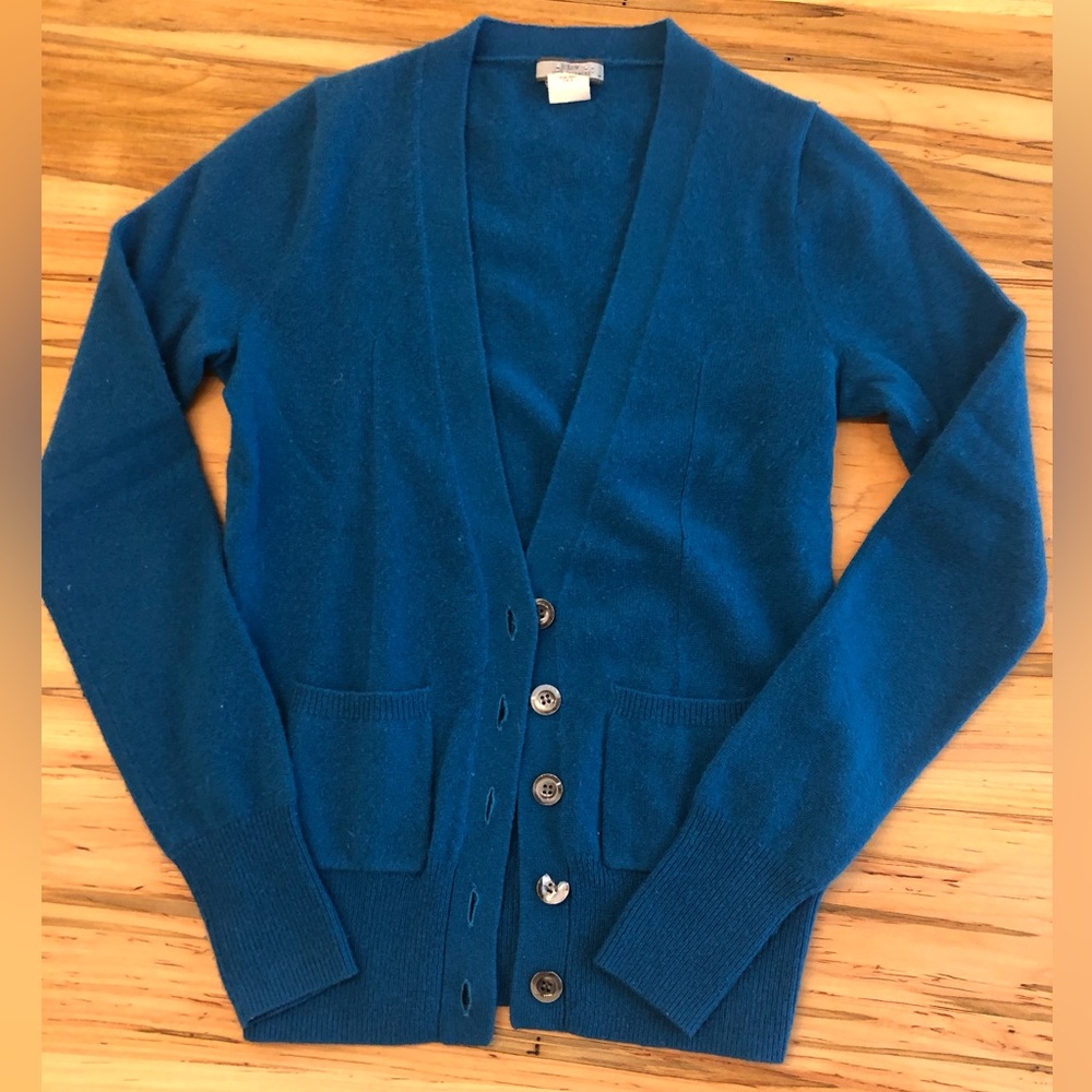 JCrew cashmere cardigan Sz XS